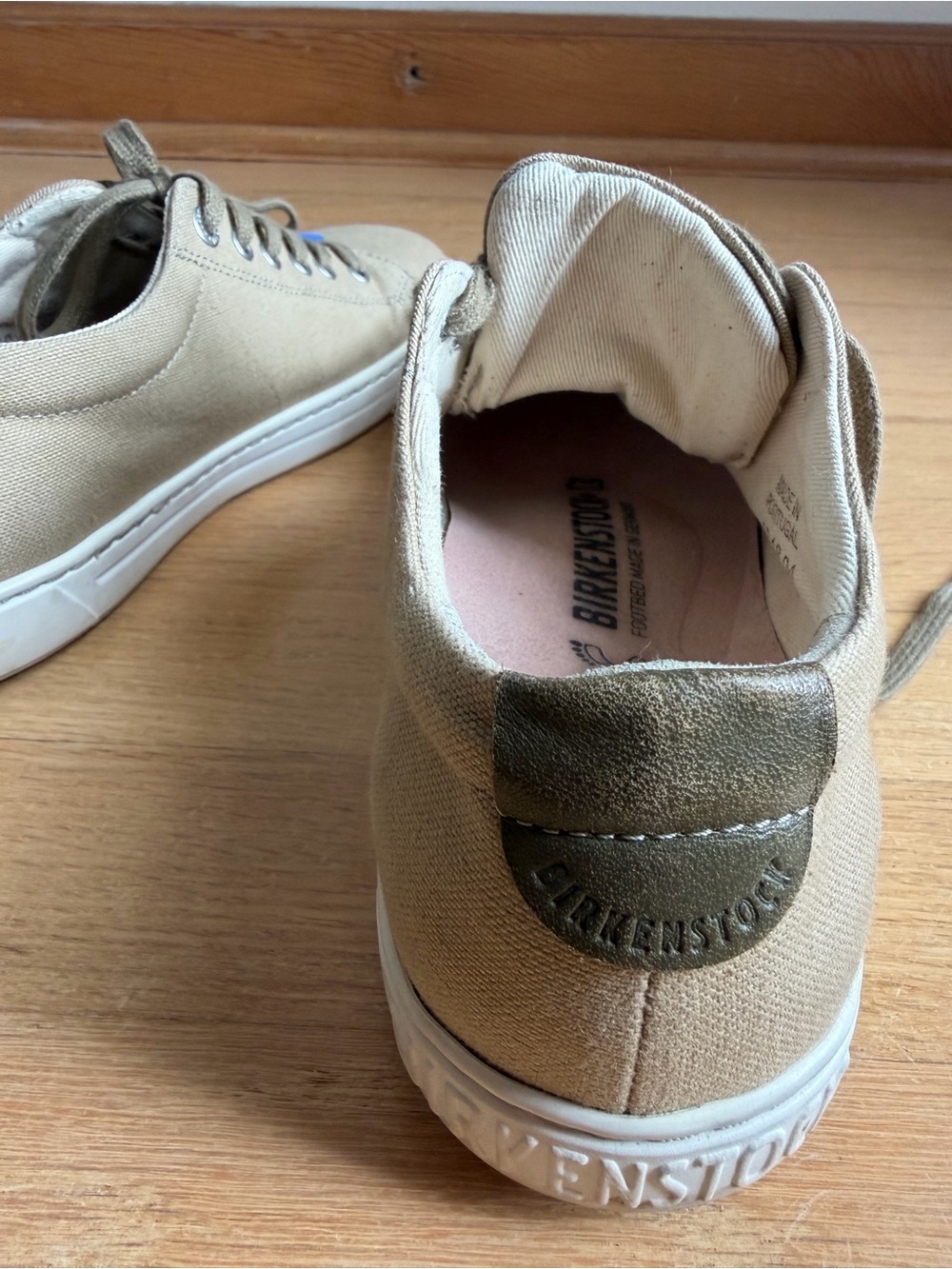 Birkenstock - Arran Lace-Up Sneaker, Khaki Canvas - Picture 5 of 14
